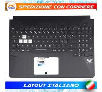 TASTIERA ORIGINALE ASUS FX505DU FX505DV FX505GM FX505GU TUF505DU TOPCASE NERO