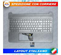 TASTIERA ORIGINALE HP 15-DY0702NL 15-DY0703NL 15-DY0704NL TOPCASE ARGENTO