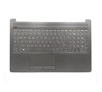 Tastiera Originale per HP Pavilion 15-da 15-Db con TOPCASE PALMREST Nero