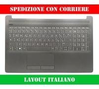 TASTIERA ORIGINALE PER HP PAVILION 15-da0988nl 15-da0989nl TOPCASE PALMREST NERO