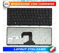 TASTIERA ORIGINALE PER LENOVO S300 S400 80A162P 80BY0001BR 963062P FRAME NERO