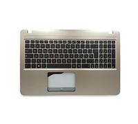 Tastiera per ASUS X540 F540 con TOPCASE PALMREST Gold