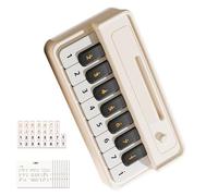 Tastiera per Bambini,Educativo Apprendimento Precoce Portatile Sensoriale | Pianoforte da Viaggio per Bambine con Libro di Canzoni | Per Bambini, Casa, Viaggio, Compleanno, Natale