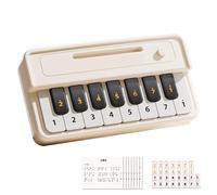 Tastiera Per Bambini - Piano Elettronico Portatile Educativo Per L'apprendimento Precoce, Giocattoli Sensoriali Musicali | Strumento Per Bambini Ragazze Casa Viaggio Interni Esterni Asilo Compleanno N