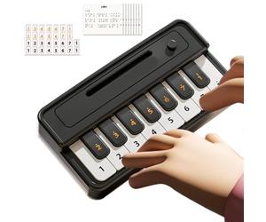 Tastiera Per Bambini - Piano Elettronico Portatile Educativo Per L'apprendimento Precoce, Giocattoli Sensoriali Musicali | Strumento Per Bambini Ragazze Casa Viaggio Interni Esterni Asilo Compleanno N