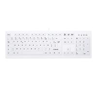Cherry - AK-C8100F-U1-W /FR tastiera Medico USB AZERTY Francese Bianco - SPEDIZIONE GRATUITA