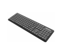 Tastiera senza fili ecologica - MOBILITY - USB-A - Nero