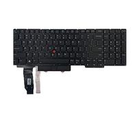 Tastiera per computer portatile inglese nera con layout americano con retroilluminato per laptop LenovoThinkpad E15 S3Gen2 Series Lenovothinkpad E15 Gen 2
