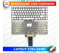 TASTIERA PER HP PAVILION X360 14-BA ARGENTO 3QU20EA 3QV10EA