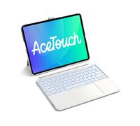 TASTIERA PER IPAD INATECK Tastatura per Air e Pro, QWERTZ, USB-C, Bianco
