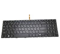 Tastiera per laptop Acer Aspire V7-481 V7-481G V7-481P V7-481PG V7-581 V7-581G V7-581P V7-581PG V7-582P V7-582PG P455 P45-M P455-MG Nero NO Telaio Russo RU con retroilluminazione