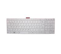 Tastiera per Laptop per Toshiba Satellite C850D C850D-11P C850D-11R C850D-11W C850D-12C C850D-12U Italia IT Bianco