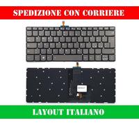 TASTIERA PER LENOVO IDEAPAD 81J2001HA S130-14IGM N5000 81J2001NAU RETROILLUMINAT