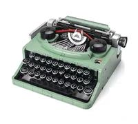 Tastiera per macchina da scrivere in stile vintage, design classico antico per la decorazione di casa e ufficio, oggetti di scena cinematografici e idee regalo uniche