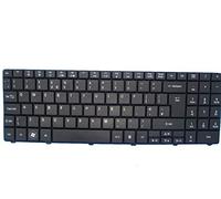 Tastiera per PC portatile Acer Aspire 5532 E525 5334 NSK-GFA0U PK130EI1B07 9J.N2M82.A0U KB.I170A.139 Regno Unito, colore: nero