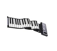 Tastiera Per Pianoforte Arrotolabile A 61 Tasti Pianoforte Elettronico Portatile In Morbido Silicone Altoparlante Incorporato Display LCD Funzione Di Registrazione