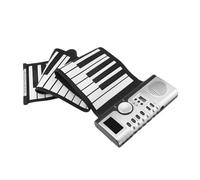 Tastiera Per Pianoforte Arrotolabile A 61 Tasti Pianoforte Elettronico Portatile In Morbido Silicone Altoparlante Incorporato Display LCD Registrazione