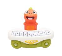 Tastiera per pianoforte giocattolo per bambini, tastiera per pianoforte giocattolo giocattolo per bambini - Tastiera giocattolo di apprendimento precoce con design animale, strumento interattivo