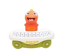 Tastiera per pianoforte giocattolo per pianoforte per i cartoni animati | Tastiera giocattolo di apprendimento precoce con design animale,Luci colorate, strumento interattivo educativo elettrico per