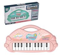 Tastiera per pianoforte portatile a 13 tasti - giocattolo musicale elettronico per bambini | strumento musicale multifunzionale, ideale come regalo educativo e divertente per stimolare la creatività e