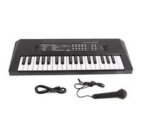 Tastiera per pianoforte, strumento per pianoforte digitale elettrico a 37 tasti Tastiera multifunzionale con microfono Strumento musicale per principianti con funzione di