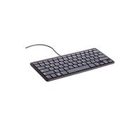 Tastiera per Raspberry Pi - RASPBERRY PI - RPI KEYBRD US BG - US - Nero-grigio - Filo - 3 porte USB