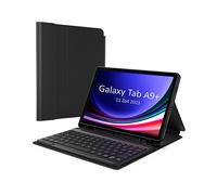 TASTIERA PER TABLET INATECK Custodia a libro Galaxy Tab A9 Plus, QWERTY, Type-C, Nero