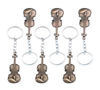 Tastiera Per Violino - Pendenti A Violino In Lega Di Piccola Lega - Ciondoli Per Strumenti Musicali Da 6 Pacchetti - Set Di Tastari Creativi, accessoris Per Zaino, Arredamento Del Fascino Della Moda