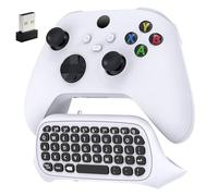 Tastiera per Xbox Series X/S/Xbox One/One X/S, controller Elite One/2, tastiera wireless Bluetooth con ricevitore USB, altoparlante integrato e jack audio da 3,5 mm per Xbox (controller non incluso)