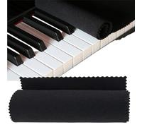 Tastiera Pianoforte Parapolvere,Copertura Tastiera Pianoforte,Copritastiera Pianoforte Panno,Piano Keys Cover Protettiva Cover,Copertura Pianoforte Cover per Pianoforte Tastiera Protettivo Dirt-proof