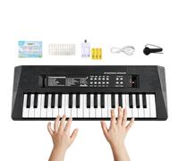 Tastiera Pianoforte per Bambini con Microfono 37 Tasti 10 Canzoni | Strumento Musicale Elettronico per Ragazzi e Ragazze Primo Apprendimento Suono, Ritmo, Destrezza delle D