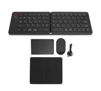 Tastiera Pieghevole 67 Tasti, Commutazione Rapida, Compatta e Leggera, Connessione Stabile per, per Tablet Phone, Design Palmare, 40 Ore di Uso Continuo (Black)