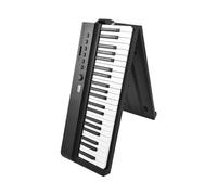 Tastiera Pieghevole Pianoforte 88 Tasti Organo Elettronico Pieghevole A Grandezza Naturale Altoparlanti Stereo Integrati Supportano 129 Toni