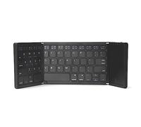 Tastiera pieghevole Tri-Folding Bluetooth Tastiera Con Touchpad PC Per Il Telefono Tastiera Ricaricabile MIni