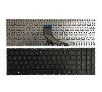 Tastiera portatile americana for HP Pavilion 15-CN 15-CR 15-CW 15-DR 15-DF 15-EC 15-CX 15-DK 15-DF 15t-DA 17-BY 17-CA TPN-Q208 (Color : Black no backlit)
