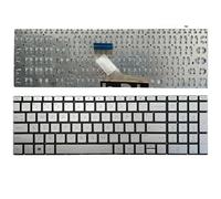 Tastiera portatile americana for HP Pavilion 15-CN 15-CR 15-CW 15-DR 15-DF 15-EC 15-CX 15-DK 15-DF 15t-DA 17-BY 17-CA TPN-Q208 (Color : Silver no backlit)