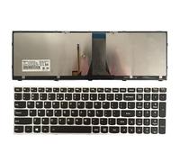 Tastiera Portatile degli Stati Uniti for Lenovo B50-30 B50-45 B50-70 B50-80 Z50-70 Z50-70A Z50-75 Z50-80E Z51-70 Z51-70A T6G1 G70-35 G70-70 G70-80 (Color : Silver with Backlit)