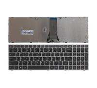Tastiera Portatile degli Stati Uniti for Lenovo B50-30 B50-45 B50-70 B50-80 Z50-70 Z50-70A Z50-75 Z50-80E Z51-70 Z51-70A T6G1 G70-35 G70-70 G70-80 (Color : Silver No Backlit)