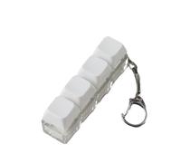 Tastiera portatile Interruttori Tester Strumento di Test Tastiera Luce LED Interruttori Portachiavi Giocattolo Per 2-Key 3-4- 1PC Base Acrilica