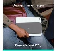 Tastiera portatile - Wireless - Logitech - Keys-To-Go 2 - per Ipad - AZERTY - Grafite