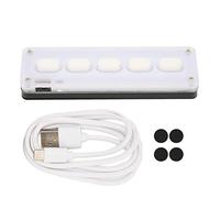 Tastiera programmabile GearWell, tastiera da gioco a 5 tasti, tastiera programmabile Mini muti bluetooth a doppia modalità per PC per PC (Bianco)