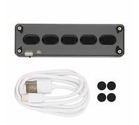 Tastiera programmabile GearWell, tastiera da gioco a 5 tasti, tastiera programmabile Mini muti bluetooth a doppia modalità per PC per PC (Nero)