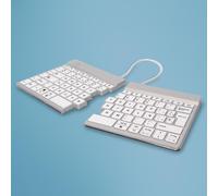 Tastiera - R-Go Tools - W128907630 - QWERTY (ES) - Bluetooth - Bianco