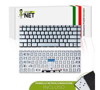 Tastiera retroilluminata compatibile con HP 14s-dq1018nl 14s-dq1019nl ITA