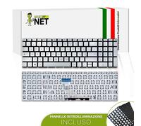 Tastiera retroilluminata compatibile con HP 15-dw0097nl 15-dw0099nl ITALIANA