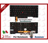 Tastiera Italiana per Lenovo ThinkPad L480 Yoga L380 - Retroilluminata