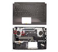 Tastiera retroilluminata LA/RU/US, compatibile con ASUS, ROG Strix | GL503VM GL503GE GL503VD GL503VD-DB71 GL503VD-DB74 GL503VM Copertura del poggiapolsi(US GL503VD)