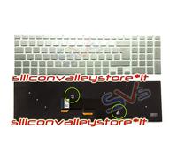 Tastiera Retroilluminata per Sony SVF152C29M SVF153B1YM Argento | 149241471SI