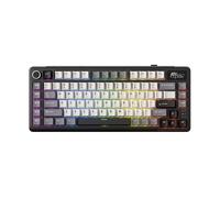 TASTIERA ROYAL KLUDGE L75 Knight Black Cream Mechanical Wireless RGB Compatibile con Windows e Mac - QWERTY