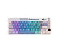 TASTIERA ROYAL KLUDGE RK M65 Beige Switch Meccanica Bluetooth USB RGB Compatibile con Windows e - QWERTY